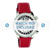 Watch strap Dolce & Gabbana 3719740276 Leather Red