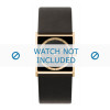 Watch strap Danish Design IV15Q826 Leather Black 27mm