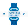 Watch strap Diesel DZ1592 Silicone Blue 24mm