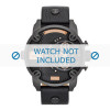 Watch strap Diesel DZ7291 Leather Black 24mm
