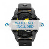 Watch strap Diesel DZ7292 Leather Black 24mm