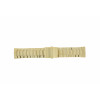 Watch strap Diesel DZ4360 / DZ4642 Steel Gold toned 26mm