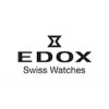 Watch strap Edox 696842 Rubber Black 23mm