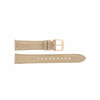 Watch strap Fossil ES4007 Leather Beige 16mm