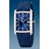 Watch strap Festina F6748-2 Leather Blue 23mm