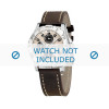 Watch strap Festina F16243-2 / F16243-8 / F16169-6 Leather Brown 21mm