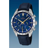 Watch strap Festina F16844 Leather Blue