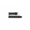 Watch strap Festina F16081-7 Leather Black 22mm