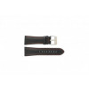 Watch strap Festina F16235-3 Leather Black 28mm