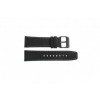 Watch strap Festina F16584-4 Leather/Textiles Black 24mm