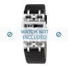 Festina watch strap F16303-3 Leather Black