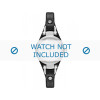 Watch strap Fossil ES3263 Leather Black 8mm