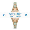 Watch strap Fossil ES3471 Leather Green 8mm