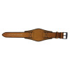 Fossil watch strap FS4616 Leather Cognac 22mm + black stitching