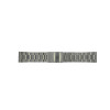 Watch strap Fossil FS4662 / 12XXXX / 25XXXX Steel Anthracite grey 24mm
