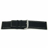 Watch strap Universal J125 Leather Black 26mm