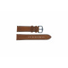 Watch strap Fossil FTW4004 Leather Brown 22mm