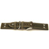 Watch strap Universal H393 Leather Brown 22mm