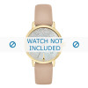 Watch strap Kate Spade New York KSW1015 Leather Pink 16mm
