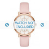 Watch strap Kate Spade New York KSW1335 Leather Pink 16mm