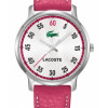 Watch strap Lacoste 2000567 / LC-41-3-14-2199 Leather Pink 20mm