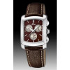 Watch strap Lotus 15276/6 Leather Brown