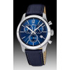 Watch strap Lotus 15850/3 Leather Blue