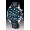 Watch strap Lotus 18915/2 Leather Blue
