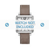 Watch strap Marc by Marc Jacobs MJ1518 Leather Taupe 16mm