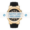 Watch strap Michael Kors MK8445 / Dylan Rubber Black 13mm
