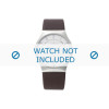 Watch strap Skagen 233XXLSL / 233XXXLSL / 233XXLSCD / 233XXLSLD Leather Brown 20mm