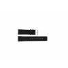 Watch strap Skagen 233XXLRLB Leather Black 22mm