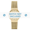 Watch strap Skagen SKW2196 Milanese Gold Toned 13mm