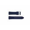 Watch strap Guess W0248G5 / W0247G3 / U0247G3 / C0001G1 Silicone Blue 22mm