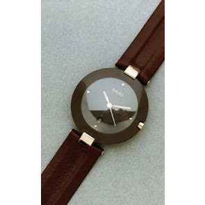 Watch strap Rado 01.129.3575.4.030 / 07.08492 Leather Bordeaux 5mm