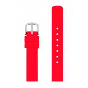 Watch strap Picto 0312S Rubber Red 12mm