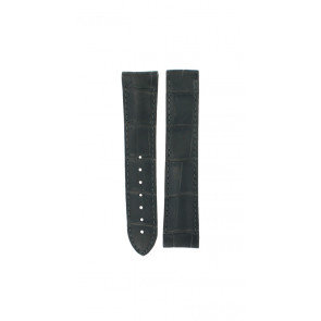 Watch strap Omega 13033392102001 / 032CUZ003351 Crocodile skin Black 20mm
