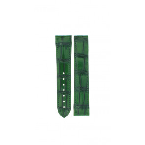 Watch strap Omega 13093412299002 / 032CUZ005899 Crocodile skin Green 20mm