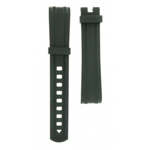 Watch strap Omega 21032422001001-XL Silicone Black 20mm