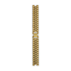 Watch strap Rado R51075163 / 07.02545.10 / R070254510 Steel Gold toned 6mm