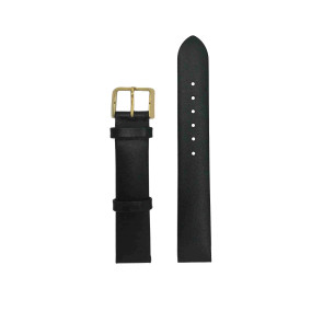 Watch strap Rado R40605195 / 07.08749.10 / R070874910 / R070874910 Leather Black 17mm