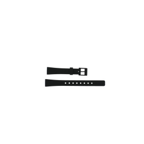 Casio watch strap 10088279 Textil Black 14mm 