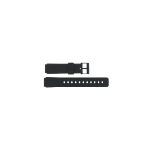 Casio watch strap 10108579 Plastic Black 16mm 