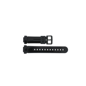Casio watch strap 10162886 Baby-G Plastic Black 14mm 