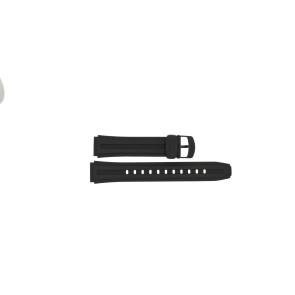 Casio watch strap 10268500 Plastic Black 18mm 