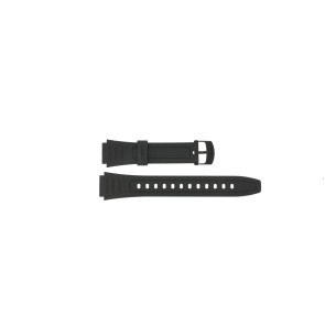 Watch strap Casio W800H Silicone Black