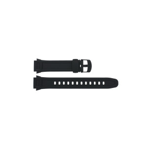 Casio watch strap 10287400 Plastic Black 18mm 