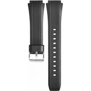Casio watch strap 10357533 Plastic Black 20mm 