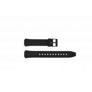 Casio watch strap 10379447 Plastic Black 15mm 