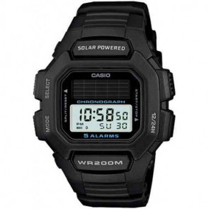 Casio watch strap 10395874 Plastic Black 16mm 